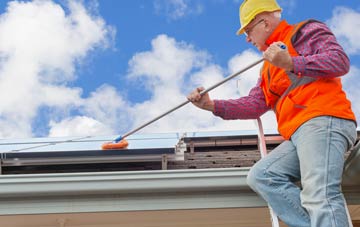 Wrangle Low Ground soft wash roof cleaning